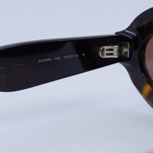 ?️ New Azzedine Alaïa AA0059S 003 Sunglasses - Havana Frame, Brown Lenses main image 5